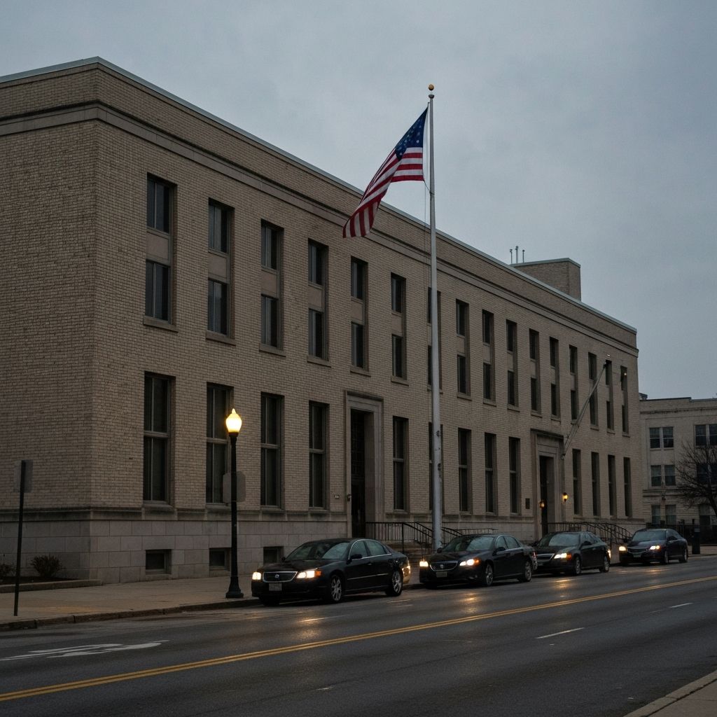 A federal field office in an undisclosed city. Multiple sources within the Bureau confirm awareness of REA activities.